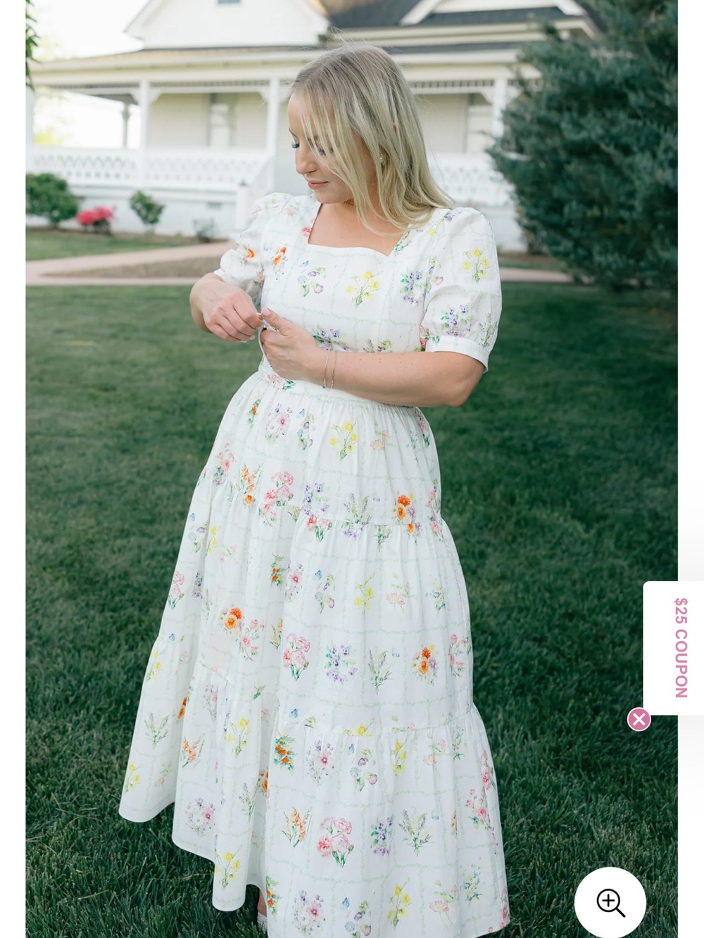 Mome nursing maxi dress